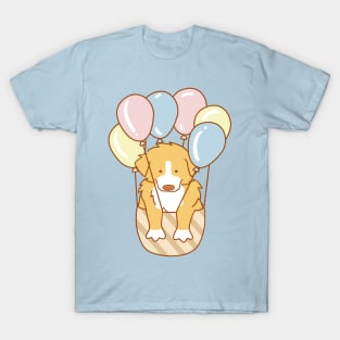 Puppy and Balloons T-Shirt